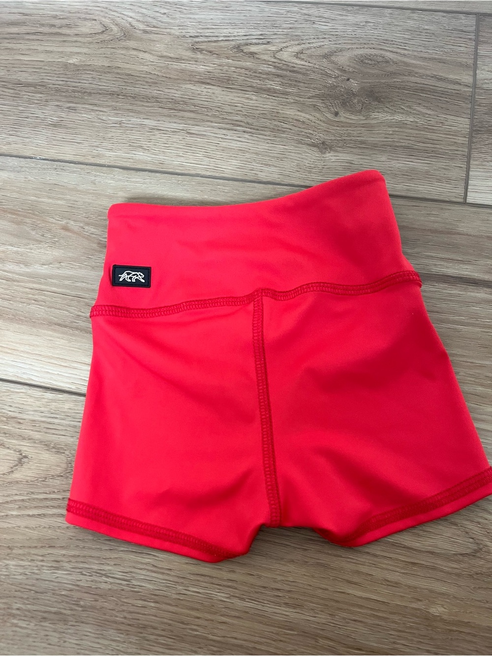 Tiger Friday Red Dance Shorts - YS